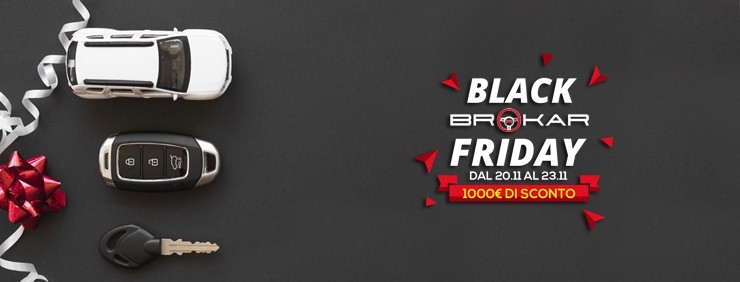 Black Friday Brokar Milano per le auto d'importazione dalla Germania